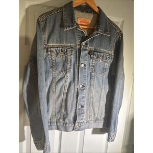 Levi's Strauss & Co. Authentic Standard Trucker Denim Jacket Sz XL